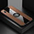 Coque Ultra Fine Silicone Souple Housse Etui avec Support Bague Anneau Aimante Magnetique X02L pour Samsung Galaxy A30 Petit