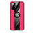 Coque Ultra Fine Silicone Souple Housse Etui avec Support Bague Anneau Aimante Magnetique X02L pour Samsung Galaxy M40S Rouge