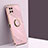 Coque Ultra Fine Silicone Souple Housse Etui avec Support Bague Anneau Aimante Magnetique XL1 pour Samsung Galaxy M32 4G Petit