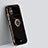 Coque Ultra Fine Silicone Souple Housse Etui avec Support Bague Anneau Aimante Magnetique XL1 pour Xiaomi Poco M4 5G Noir