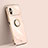 Coque Ultra Fine Silicone Souple Housse Etui avec Support Bague Anneau Aimante Magnetique XL1 pour Xiaomi Redmi Note 11R 5G Or