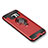Coque Ultra Fine Silicone Souple Housse Etui avec Support Bague Anneau Aimante pour Samsung Galaxy S7 G930F G930FD Rouge