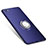 Coque Ultra Fine Silicone Souple Housse Etui avec Support Bague Anneau pour Xiaomi Redmi Note 5A Standard Edition Bleu