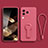 Coque Ultra Fine Silicone Souple Housse Etui avec Support pour Xiaomi Civi 3 5G Rose Rouge