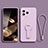 Coque Ultra Fine Silicone Souple Housse Etui avec Support pour Xiaomi Civi 3 5G Violet Clair