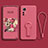 Coque Ultra Fine Silicone Souple Housse Etui avec Support pour Xiaomi Mi 12S 5G Or Rose