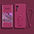 Coque Ultra Fine Silicone Souple Housse Etui avec Support pour Xiaomi Mi 12S 5G Rose Rouge