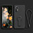 Coque Ultra Fine Silicone Souple Housse Etui avec Support pour Xiaomi Mi 12T 5G Noir