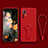 Coque Ultra Fine Silicone Souple Housse Etui avec Support pour Xiaomi Mi 12T 5G Rouge