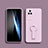 Coque Ultra Fine Silicone Souple Housse Etui avec Support pour Xiaomi Poco F4 5G Violet Clair