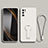 Coque Ultra Fine Silicone Souple Housse Etui avec Support pour Xiaomi Redmi Note 10T 5G Blanc