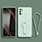Coque Ultra Fine Silicone Souple Housse Etui avec Support pour Xiaomi Redmi Note 11 SE 5G Pastel Vert