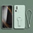 Coque Ultra Fine Silicone Souple Housse Etui avec Support S01 pour Xiaomi Mi 12 Lite NE 5G Pastel Vert