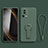 Coque Ultra Fine Silicone Souple Housse Etui avec Support S01 pour Xiaomi Mi 12 Lite NE 5G Vert Nuit