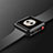 Coque Ultra Fine Silicone Souple Housse Etui S02 pour Apple iWatch 4 40mm Noir