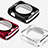 Coque Ultra Fine Silicone Souple Housse Etui S02 pour Apple iWatch 4 44mm Petit