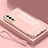 Coque Ultra Fine Silicone Souple Housse Etui S04 pour Samsung Galaxy S21 5G Or Rose