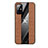 Coque Ultra Fine Silicone Souple Housse Etui X02L pour Samsung Galaxy A71 5G Marron