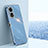 Coque Ultra Fine Silicone Souple Housse Etui XL1 pour Oppo A58 5G Bleu