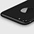 Coque Ultra Fine Silicone Souple S02 pour Apple iPhone SE (2020) Noir Petit