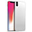 Coque Ultra Fine Silicone Souple S02 pour Apple iPhone Xs Max Blanc Petit