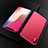 Coque Ultra Fine Silicone Souple S02 pour Apple iPhone Xs Rouge Petit
