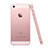 Coque Ultra Fine Silicone Souple Transparente pour Apple iPhone SE Rose