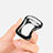 Coque Ultra Fine Silicone Souple Transparente pour Apple iWatch 2 38mm Noir Petit