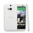 Coque Ultra Fine Silicone Souple Transparente T01 pour HTC One M8 Blanc