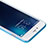 Coque Ultra Fine Silicone Souple Transparente T11 pour Apple iPhone 8 Plus Bleu Petit