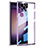 Coque Ultra Fine TPU Souple Housse Etui Transparente AC1 pour Samsung Galaxy S24 Ultra 5G Violet