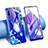 Coque Ultra Fine TPU Souple Housse Etui Transparente Fleurs T01 pour Huawei Honor 9X Blanc