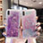 Coque Ultra Fine TPU Souple Housse Etui Transparente Fleurs T02 pour Apple iPhone X Petit