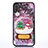 Coque Ultra Fine TPU Souple Housse Etui Transparente Fleurs T05 pour Apple iPhone X Petit