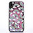 Coque Ultra Fine TPU Souple Housse Etui Transparente Fleurs T06 pour Apple iPhone XR Or Rose