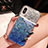 Coque Ultra Fine TPU Souple Housse Etui Transparente Fleurs T19 pour Apple iPhone X Bleu Ciel