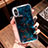 Coque Ultra Fine TPU Souple Housse Etui Transparente Fleurs T26 pour Apple iPhone X Bleu