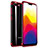 Coque Ultra Fine TPU Souple Housse Etui Transparente H01 pour Huawei Honor 10 Rouge