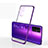 Coque Ultra Fine TPU Souple Housse Etui Transparente H01 pour Huawei Honor 30 Violet