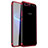 Coque Ultra Fine TPU Souple Housse Etui Transparente H01 pour Huawei Honor 9 Rouge