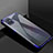 Coque Ultra Fine TPU Souple Housse Etui Transparente H01 pour Samsung Galaxy A71 5G Bleu