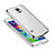 Coque Ultra Fine TPU Souple Housse Etui Transparente H01 pour Samsung Galaxy S5 G900F G903F Argent