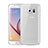 Coque Ultra Fine TPU Souple Housse Etui Transparente H01 pour Samsung Galaxy S6 SM-G920 Gris