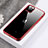 Coque Ultra Fine TPU Souple Housse Etui Transparente H02 pour Apple iPhone 11 Pro Max Rouge