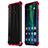 Coque Ultra Fine TPU Souple Housse Etui Transparente H02 pour Huawei Honor 8X Rouge