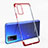 Coque Ultra Fine TPU Souple Housse Etui Transparente H02 pour Huawei Honor View 30 5G Rouge