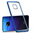 Coque Ultra Fine TPU Souple Housse Etui Transparente H02 pour Huawei Mate 20 Pro Bleu