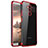 Coque Ultra Fine TPU Souple Housse Etui Transparente H02 pour Huawei Mate 9 Rouge