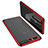 Coque Ultra Fine TPU Souple Housse Etui Transparente H02 pour Huawei P10 Rouge