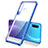 Coque Ultra Fine TPU Souple Housse Etui Transparente H02 pour Huawei P30 Lite Bleu